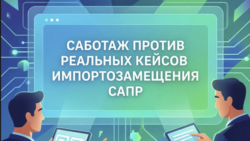 Панельная дискуссия «Нанософт» и «СиСофт» на ЦИПР: Саботаж против реальных кейсов импортозамещения САПР.